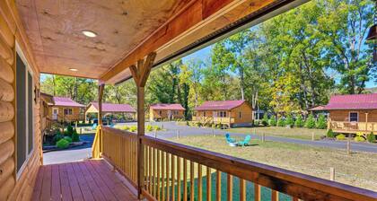 5 Mi to Dtwn: Bryson City Cabin w/ Resort Perks!