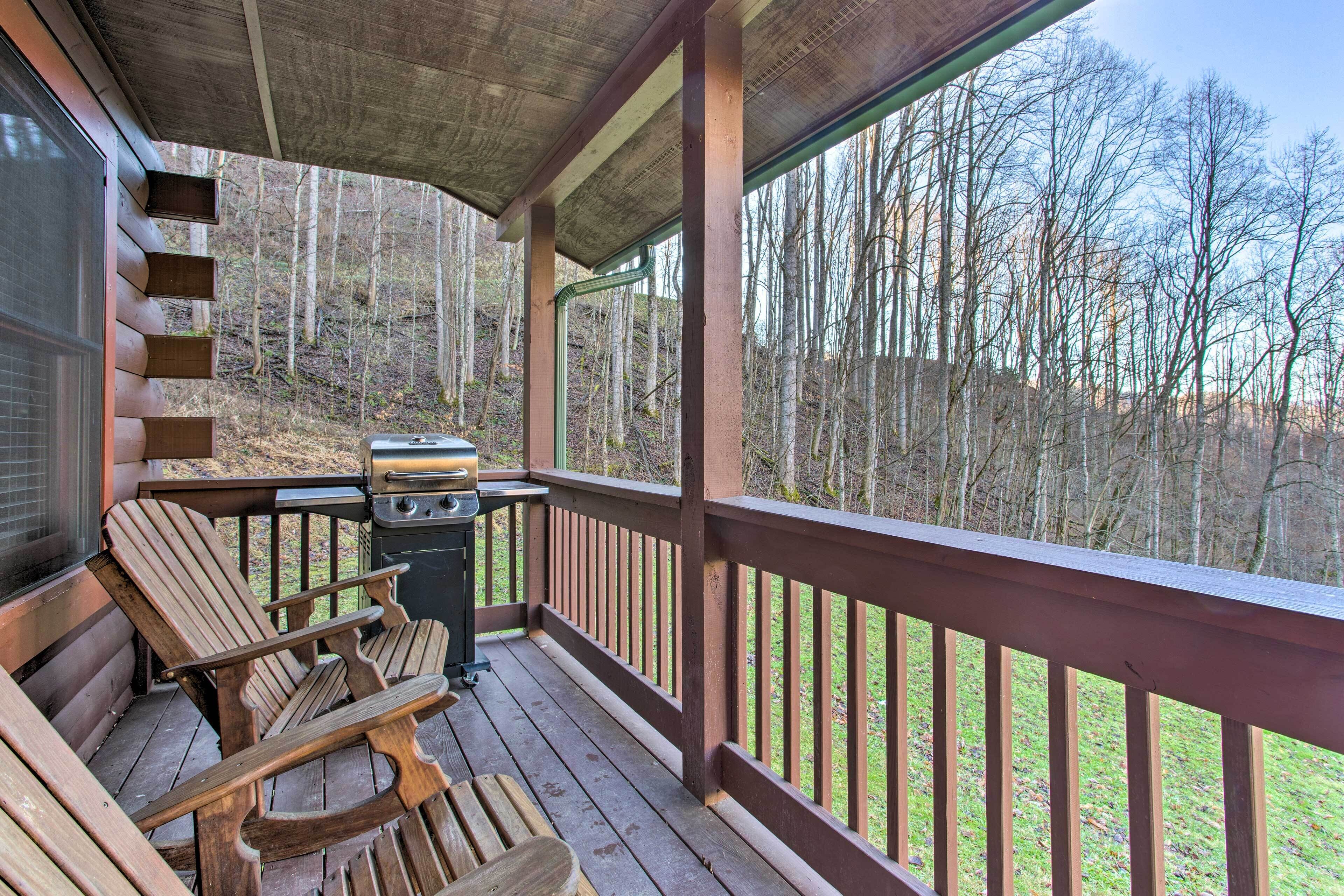 'turkey Creek Cove' Cabin in Clyde w/ Gas Grill!