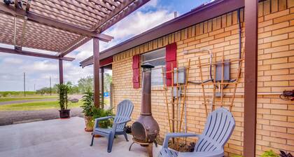 Classy San Benito Vacation Rental With Chiminea!