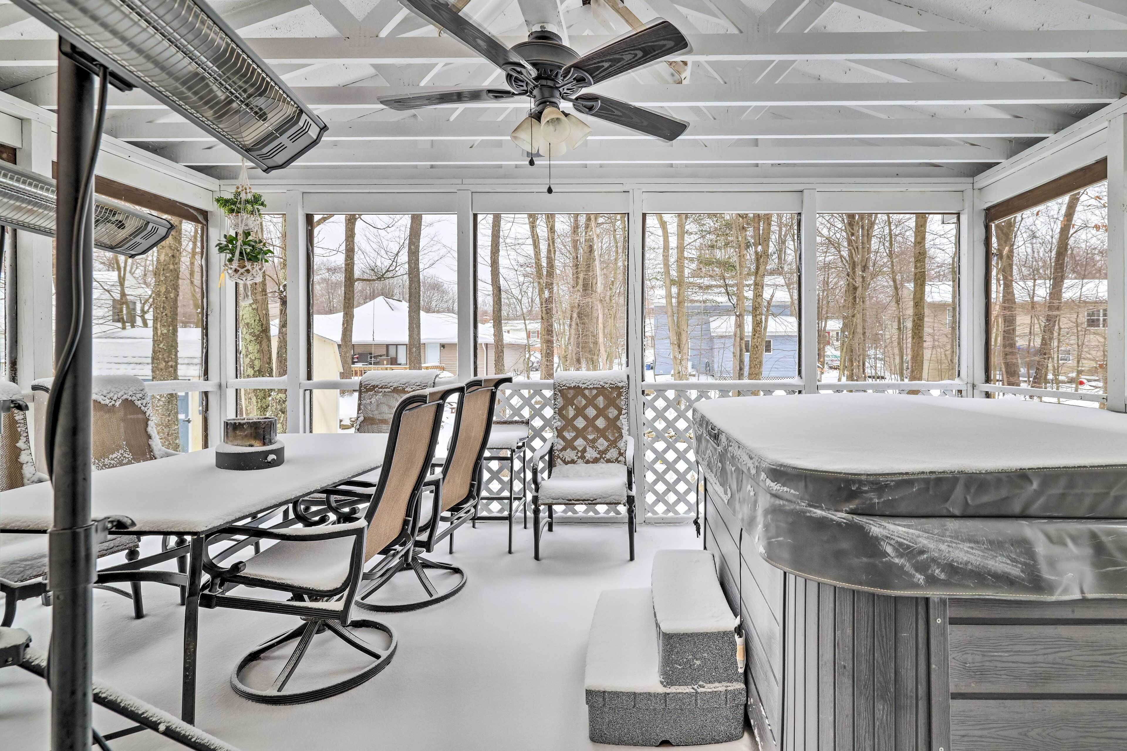 Spacious Poconos Vacation Rental w/ Hot Tub!