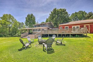 Front of property - Relax & Renew in Serene Mountain Cottage (Albrightsville)