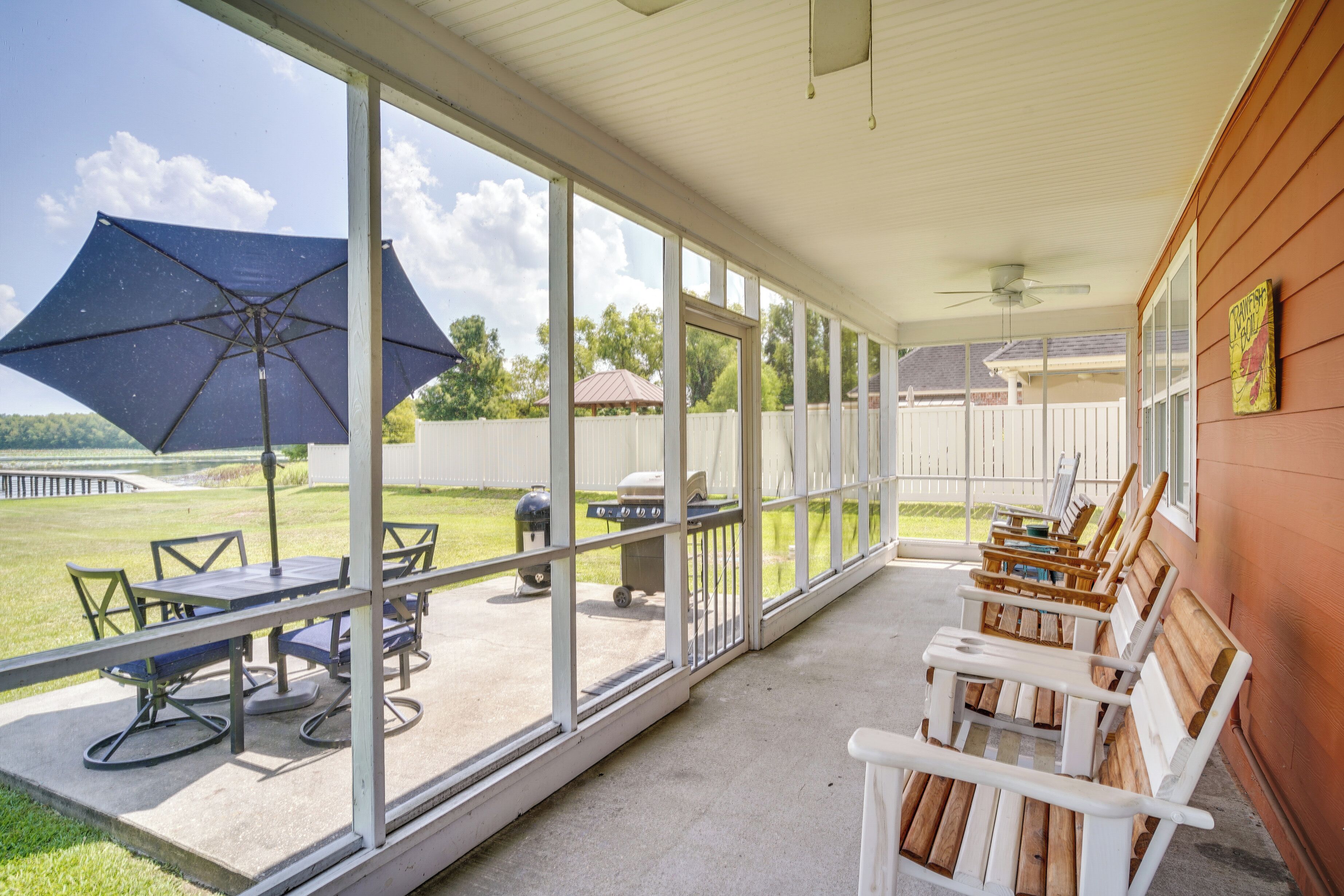 Modern Oscar Retreat Perched on False River!