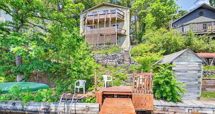 Quiet Cabin on Glen Lake w/ Boat Dock & Deck!