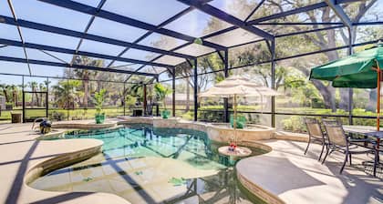 Spacious Merritt Island Home: Private Pool & Dock!