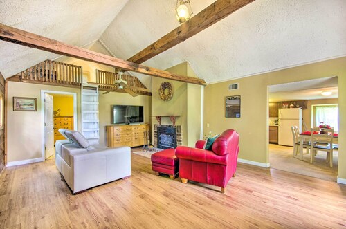 Charming Farm Cottage w/ Fire Pit + Grill!