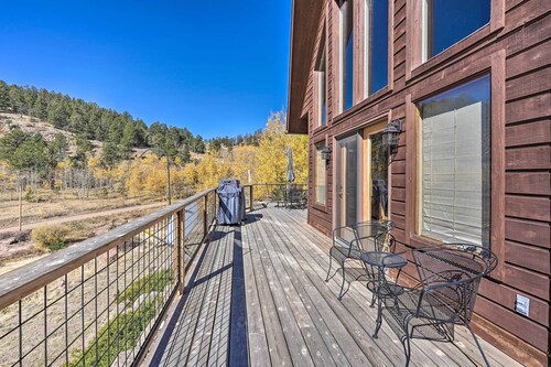 Mtn-view Cabin w/ Deck, 3 Mi to Cripple Creek!