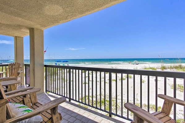 Apartment (3 Bedrooms) | Front of property - Oceanfront PCB Retreat w/ Resort-style Amenities! (Panama City Beach)