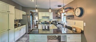 卡茨基爾十英畝遊戲室及寬敞庭院度假屋