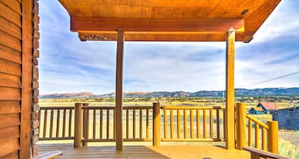 Rustic Bryce Canyon Home w/ Deck on Sevier River!