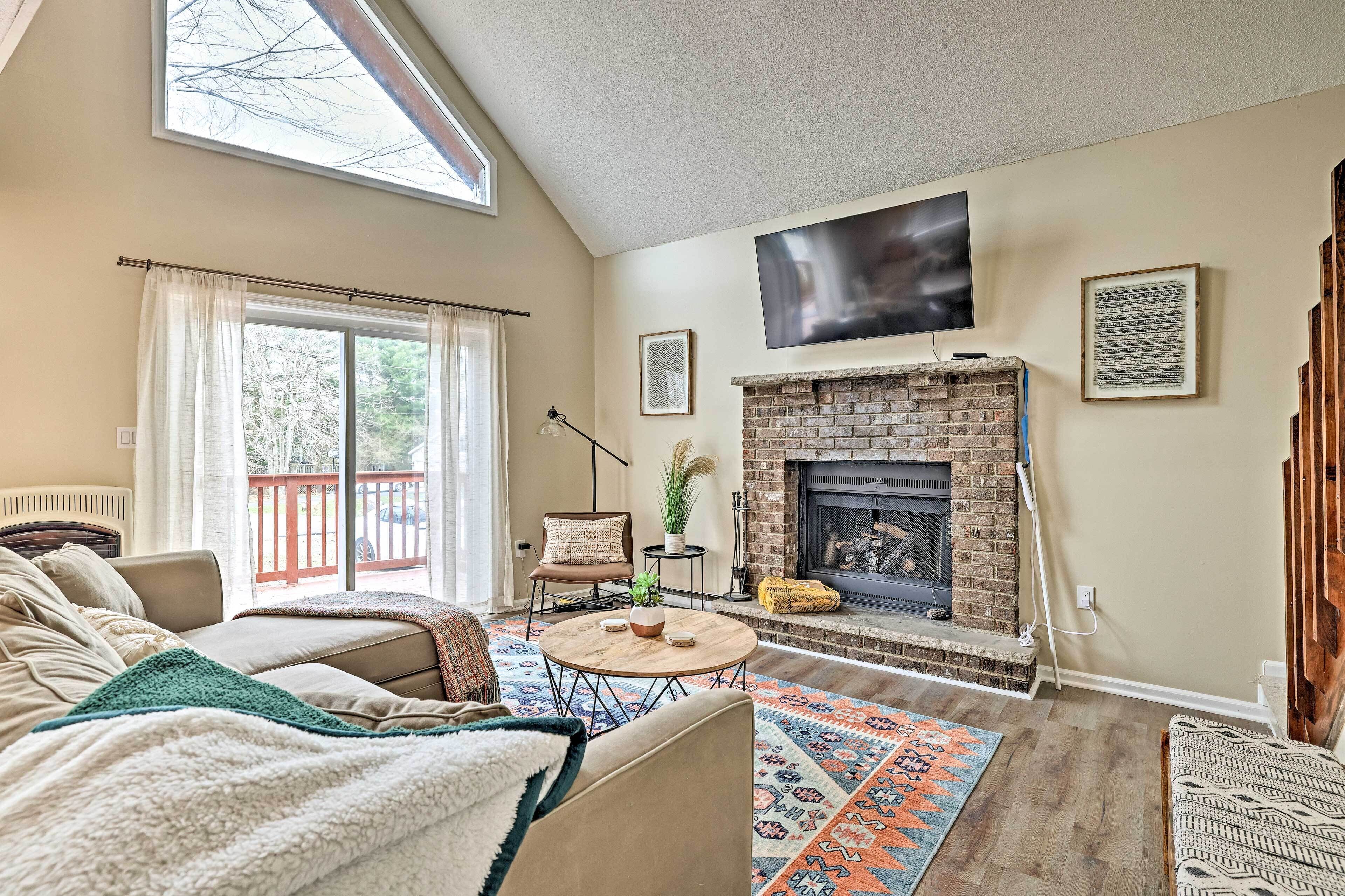 Chic Tobyhanna Cabin Near Golf, Ski + Fishing