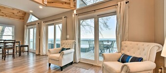 Lakefront Lexington Escape: Steps to Beach!