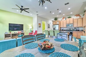 Dining - Eclectic Davenport Townhome With Private Pool! (Davenport)