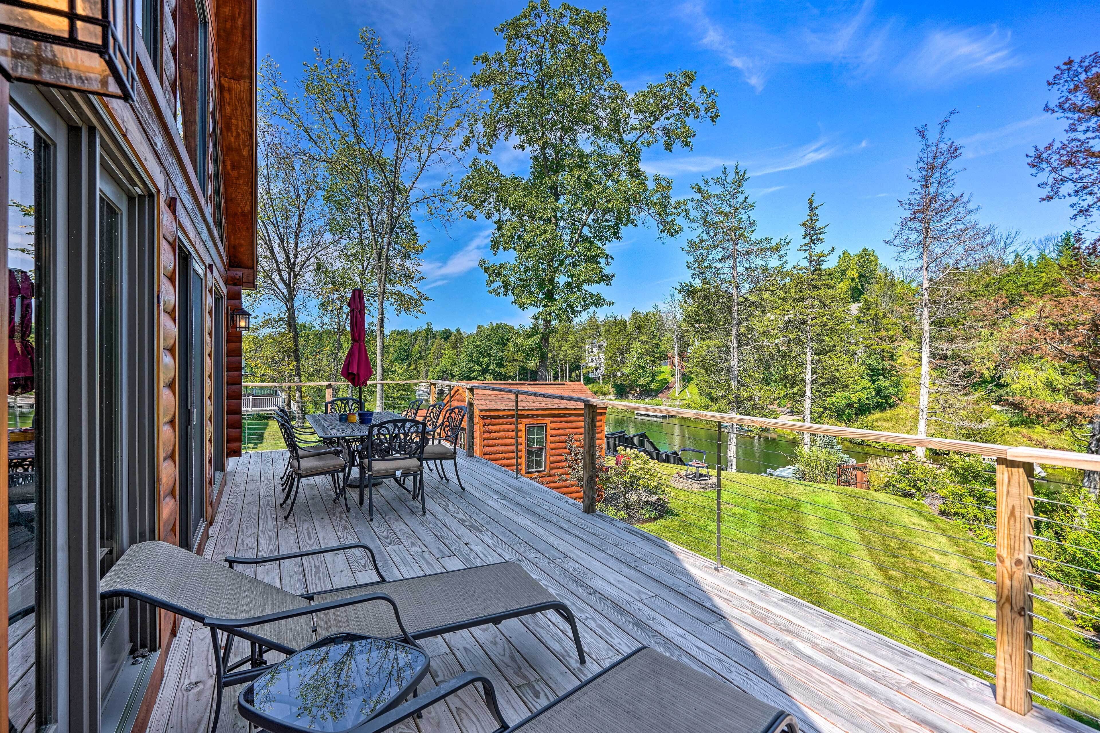 Lakefront Athens Getaway w/ Stunning Views!