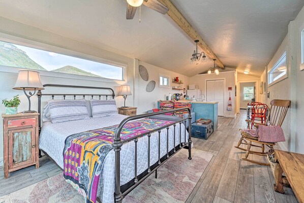 Íbúð (0 Bedroom) | 1 svefnherbergi, rúmföt