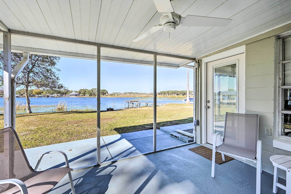 Summerfield Lakefront Vacation Home w/ Patio!