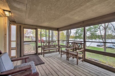 Lakefront New Auburn Apartment w/ Shared Dock