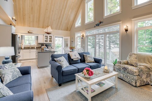 Oceanfront Prospect Harbor House w/ Deck, View
