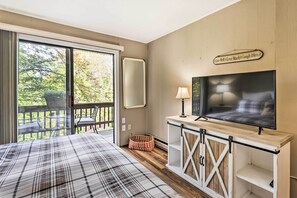 公寓 (2 Bedrooms) | 2 多间卧室、笔记本电脑工作区、熨斗/熨衣板、床单