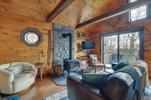 House (2 Bedrooms) | Interior - Secluded Cresco Cabin w/ Deck + Forest Views! (Cresco)