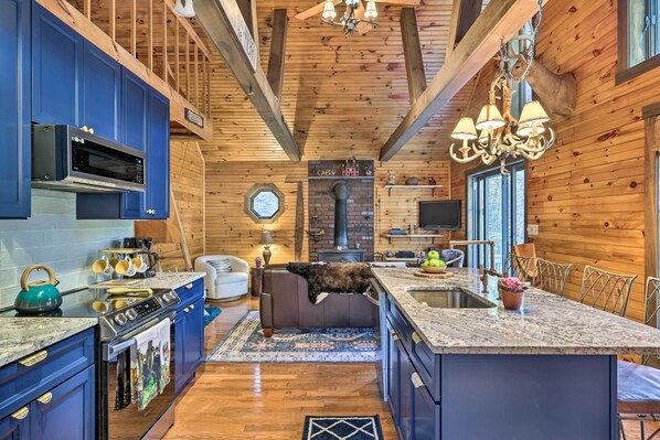 House (2 Bedrooms) | Interior - Secluded Cresco Cabin w/ Deck + Forest Views! (Cresco)