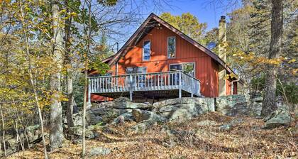 Secluded Cresco Cabin w/ Deck + Forest Views!