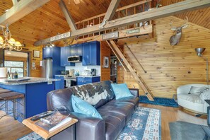 House (2 Bedrooms) | Interior - Secluded Cresco Cabin w/ Deck + Forest Views! (Cresco)