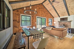 House (3 Bedrooms) | Interior - Sleek Cabin w/ Deck, 8 Miles to Mount Snow & Hikes (Wilmington)