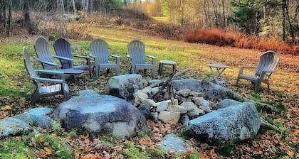 Secluded Home w/ Fire Pit, 8 Mi to Cannon Mountain