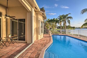 Alberca al aire libre 