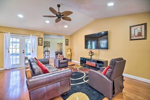 House (4 Bedrooms) | Interior - Lanai, Pool & Gas Grill: Sebring Retreat! (Sebring)