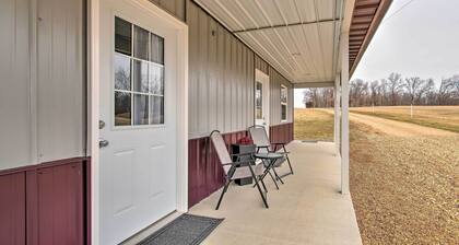 Updated Missouri Cabin Rental on Large Farm