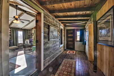 Hundred-year-old Shell Valley Settlers Cabin!