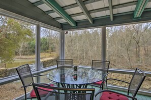 Cottage (2 Bedrooms) | Interior - Warm + Peaceful Home w/ Fire Pit on Haw River (Pittsboro)