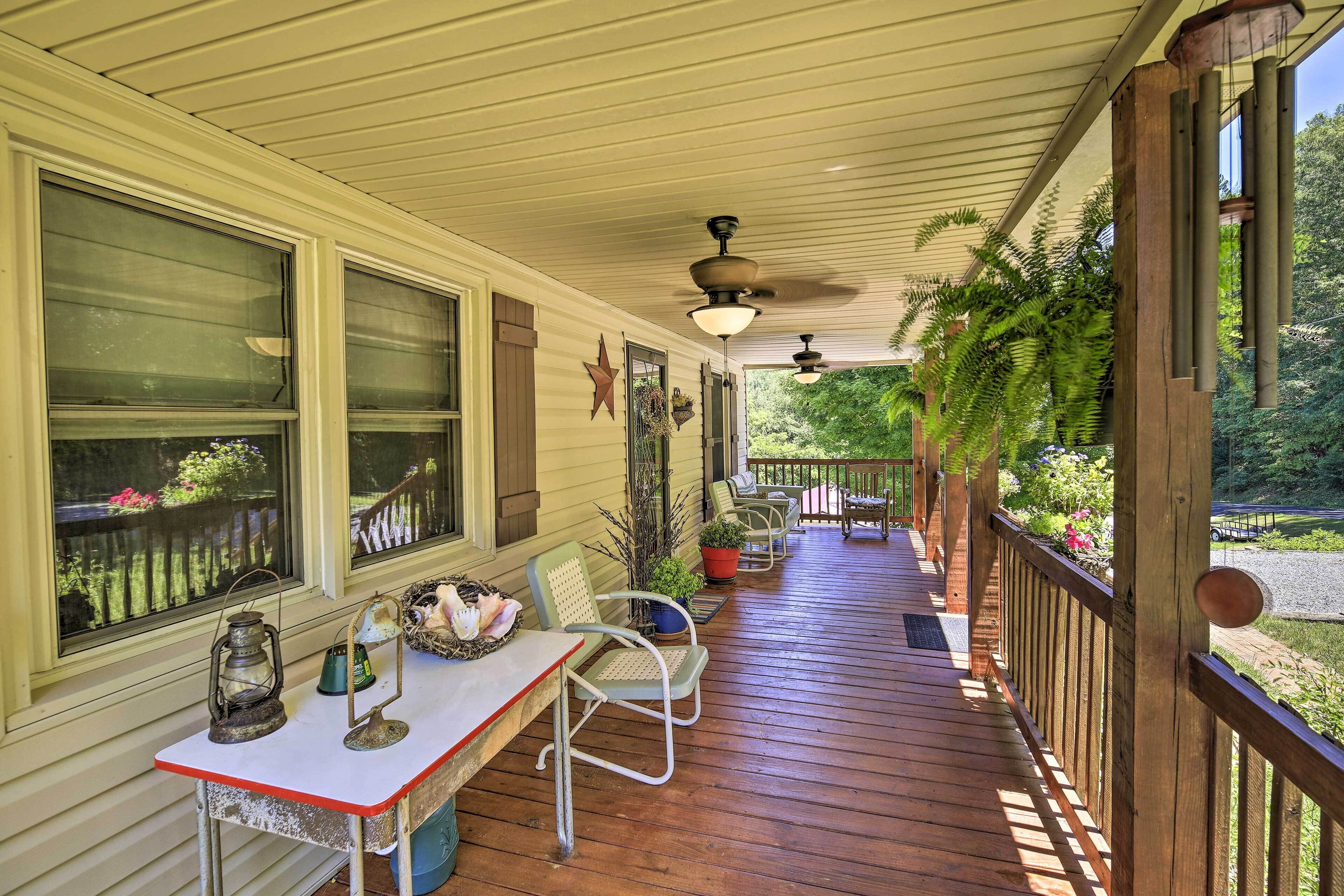 Nature Escape in Wytheville w/ Covered Porch!