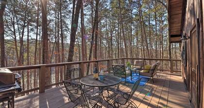 Scenic Greers Ferry Cabin w/ Deck + Fire Pit!