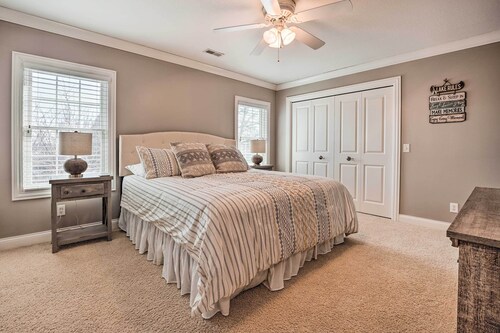 Executive Home w/ Heated Pool on Lake Wawasee