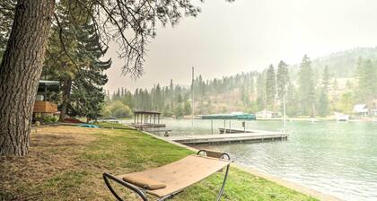 Flathead Lake Waterfront Cabin w/ Dock & Kayaks
