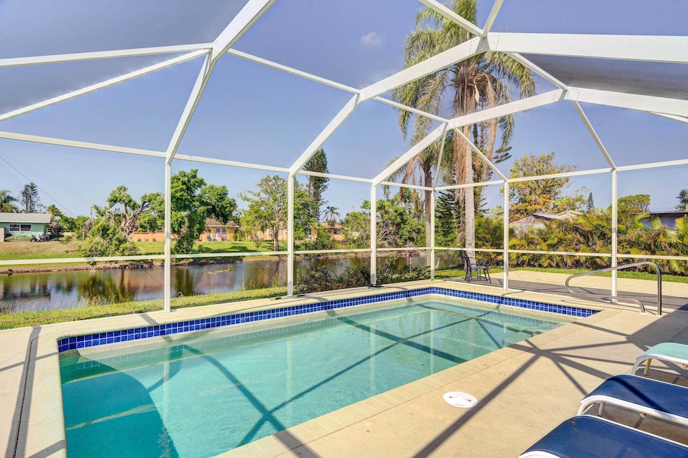 Waterfront Cape Coral Home w/ Private Pool!