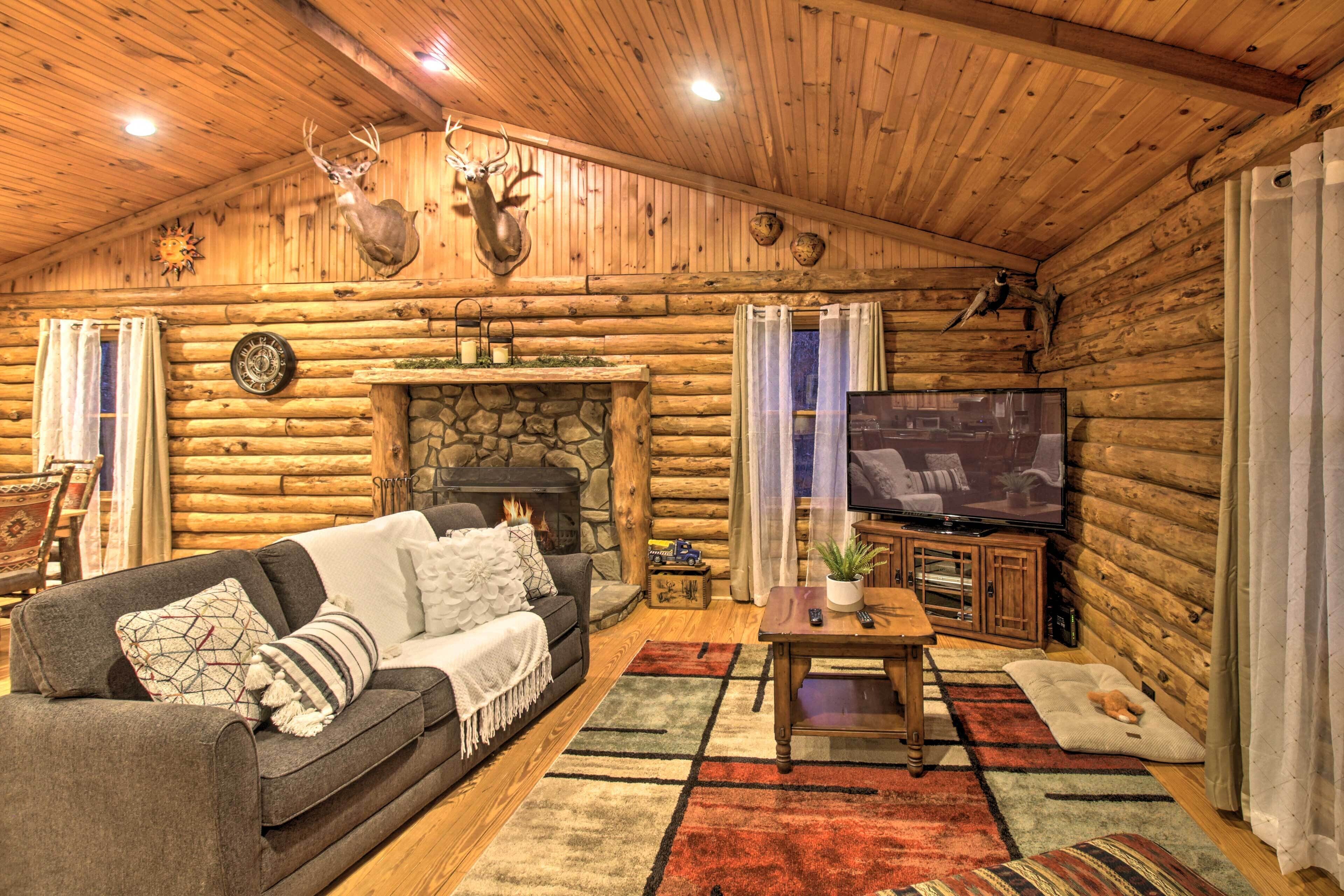 Remote Cabin Retreat By Blue Ridge Mtn Trails