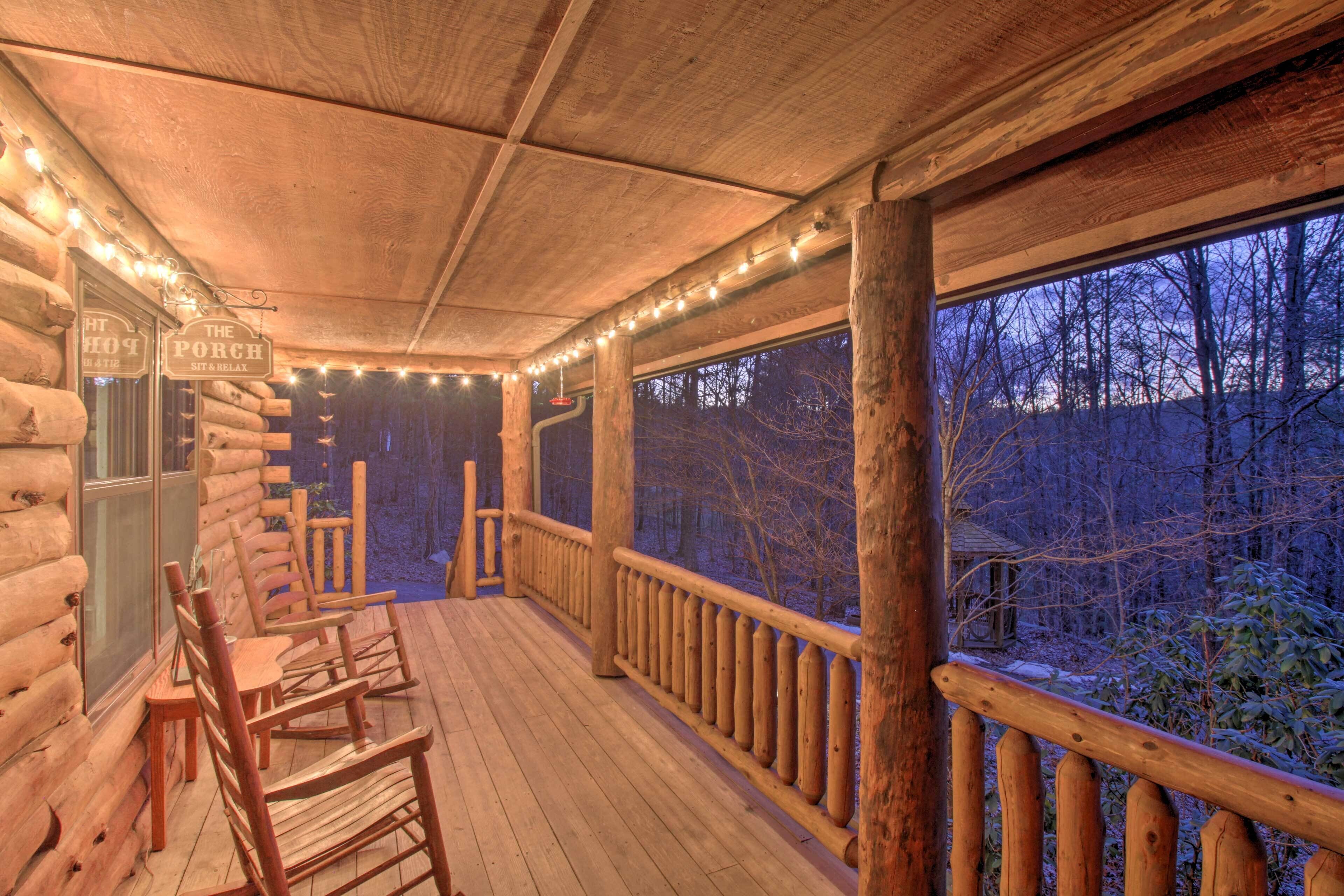 Remote Cabin Retreat By Blue Ridge Mtn Trails