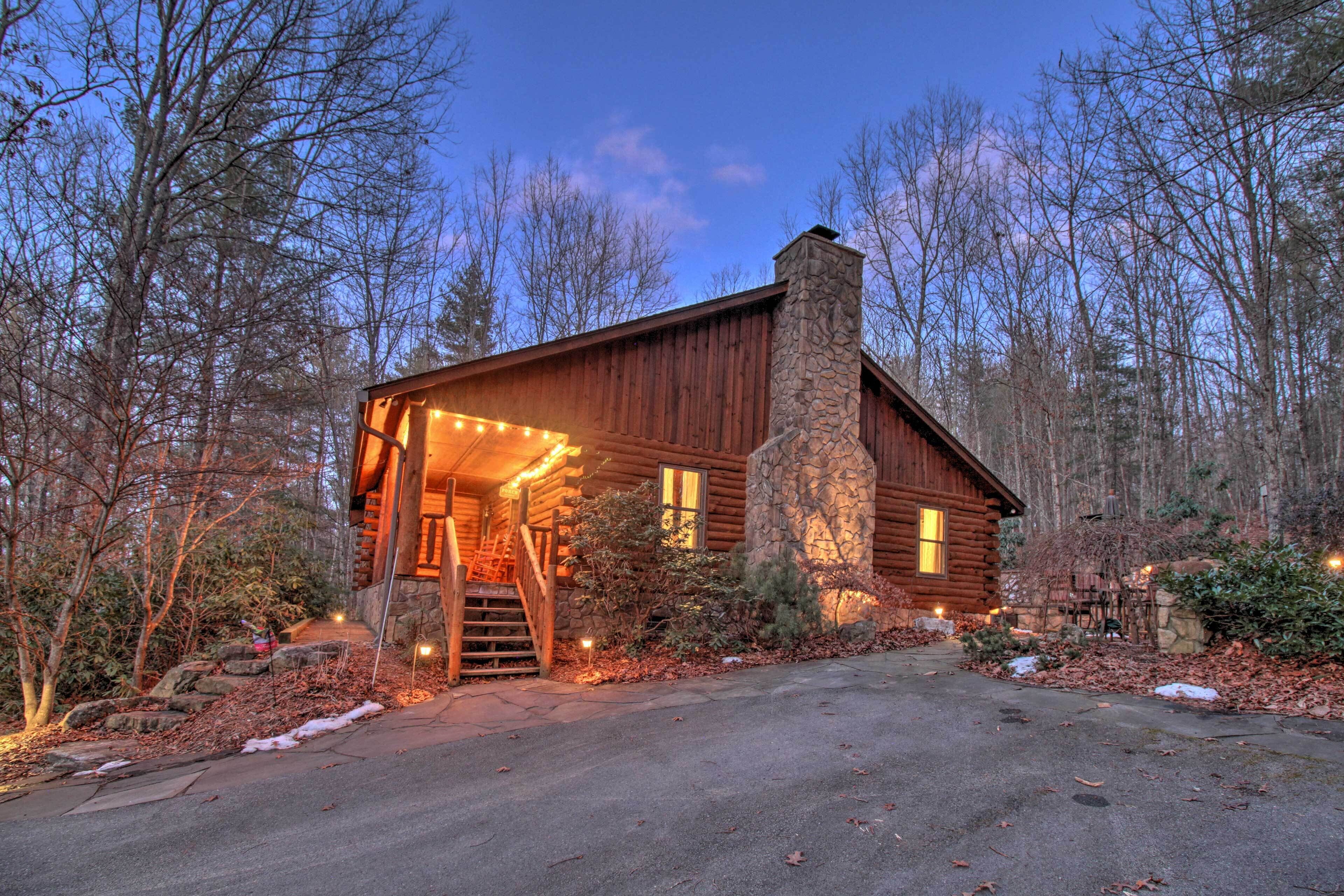 Remote Cabin Retreat By Blue Ridge Mtn Trails