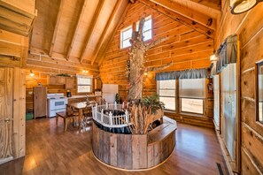 House (1 Bedroom) | Interior - Secluded Spragueville Cabin by ATV Trails & River! (Bellevue)
