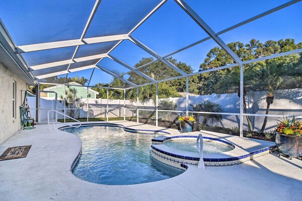 4 Mi To Beach: Gem W/ Pool & Lanai In Seminole! - Indian Rocks Beach, FL