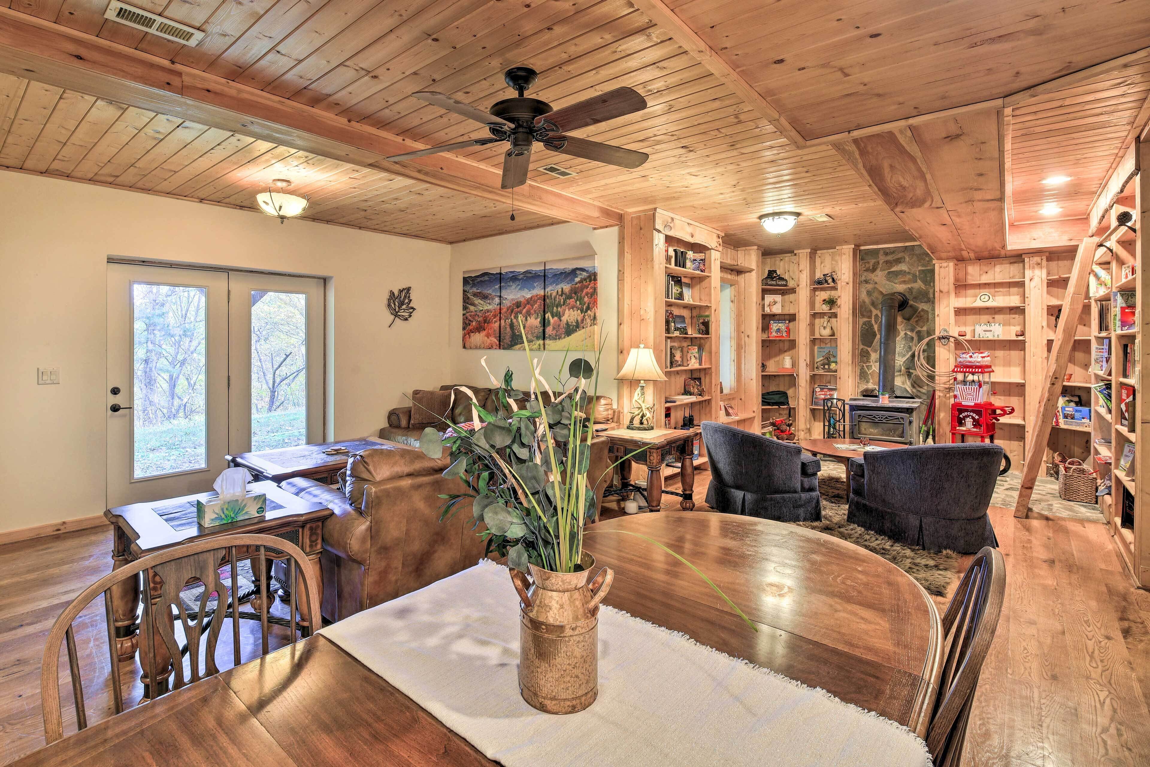 Spacious Mouth of Wilson Cabin Near New River