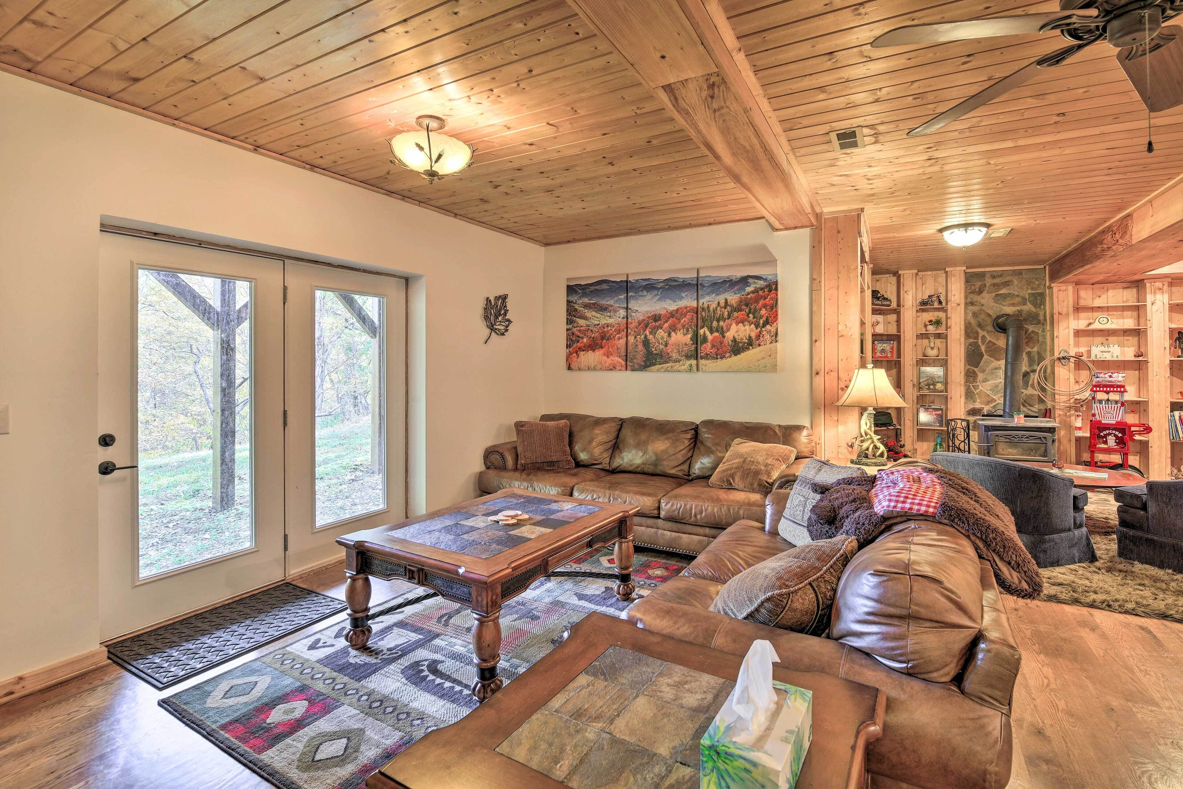 Spacious Mouth of Wilson Cabin Near New River