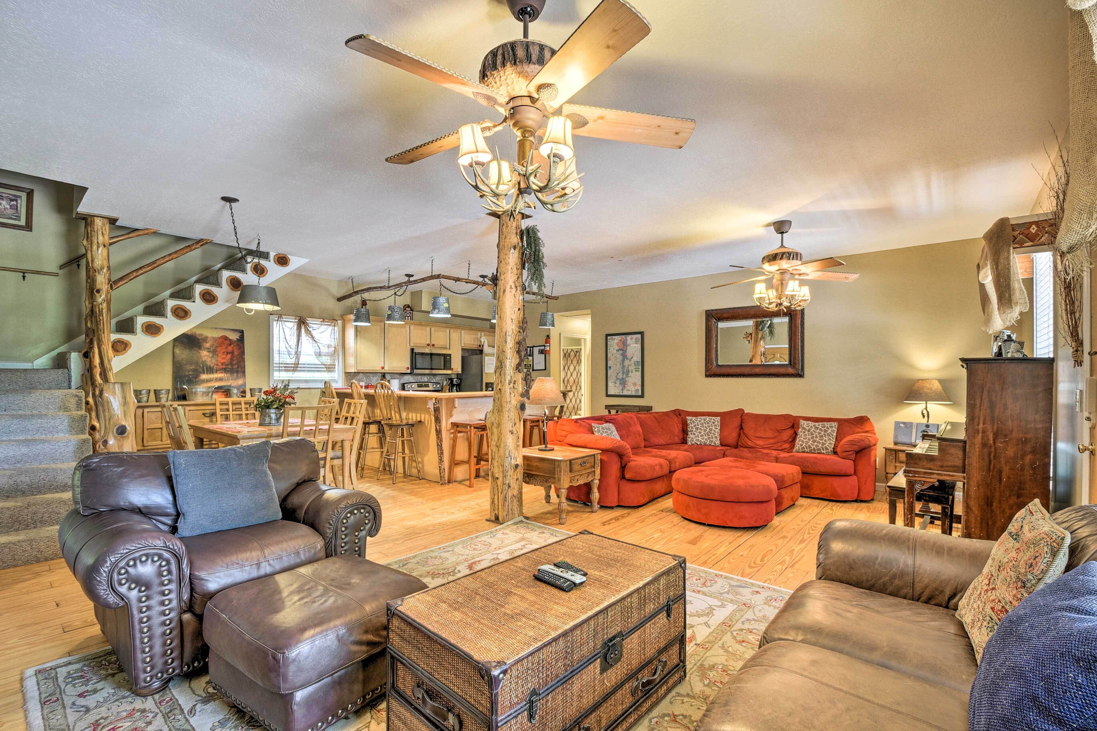 Lakeside Cabin Nestled in Kudzu Cove Resort!