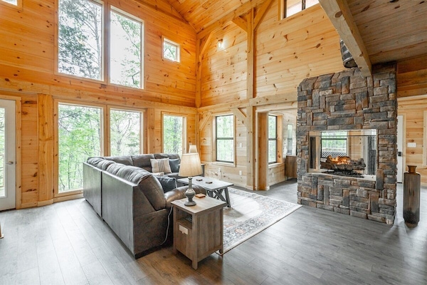 Beautiful Windows in Living Space