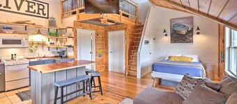 Updated Mtn View Studio w/ Loft - Near River!