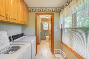 House (2 Bedrooms) | Interior - Kayaks & Boat Dock: Waterfront Home in Grove (Grove)