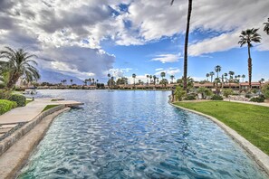 Outdoor pool - Rancho Mirage Condo w/ Mtn Views + Pool Access (Rancho Mirage)